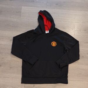Manchester United Black Hoodie